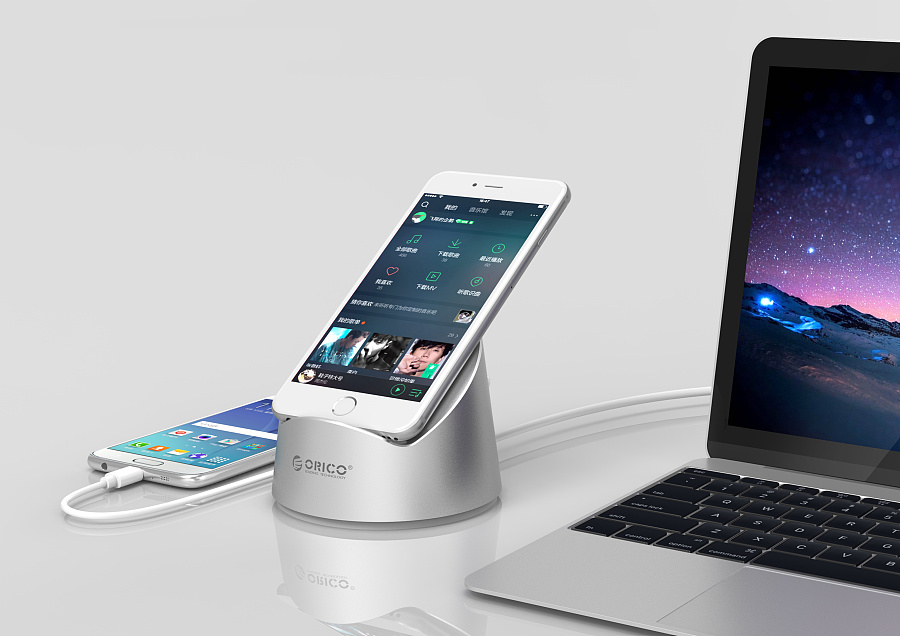 桌面充電支架|電子產品|工業/產品|遇見Ly - 原創設計作品 